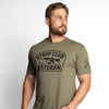 Grunt Style Strip Club Veteran T-Shirt - Military Green
