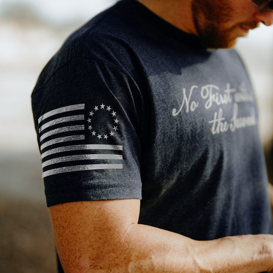 No First Without The Second 2.0 - Midnight Navy – Grunt Style, LLC