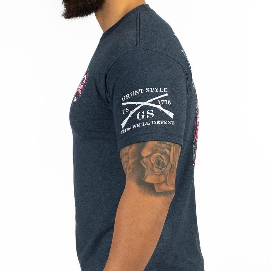 250th Commemorative T-Shirt - Midnight Navy – Grunt Style