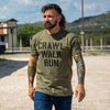Army - Crawl, Walk, Run T-Shirt - Military Green – Grunt Style, LLC