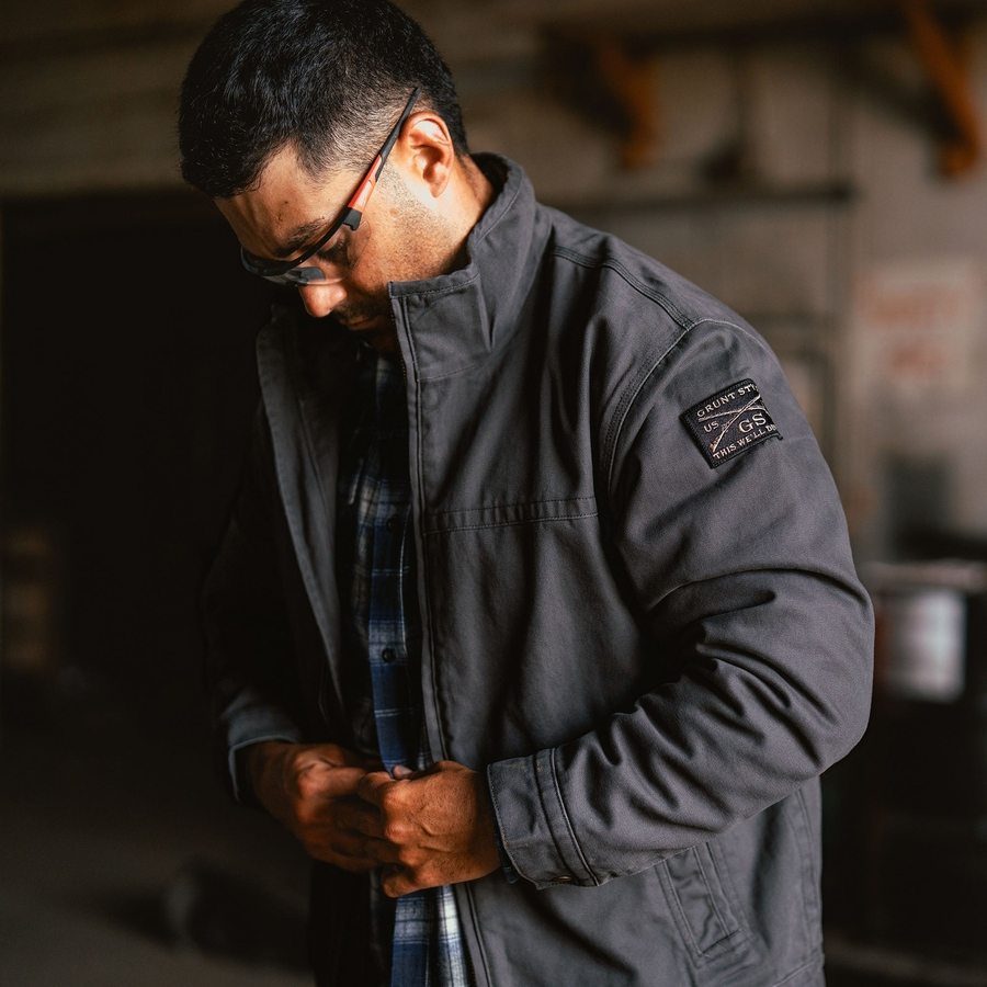 Grunt Style Field Jacket - Charcoal