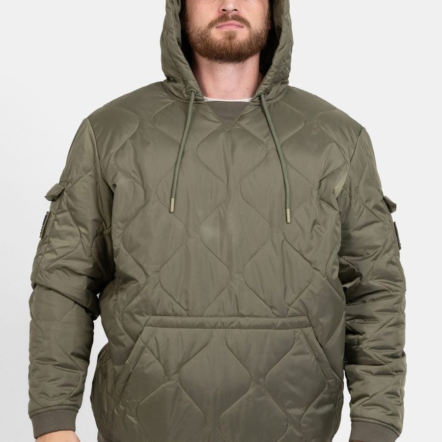 Grunt Style Tac Woobie Pullover Hoodie - Military Green
