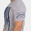 Grunt Style Rifle Flag T-Shirt - Dark Heather Gray
