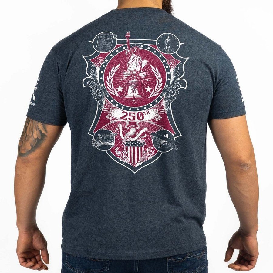 250th Commemorative T-Shirt - Midnight Navy – Grunt Style