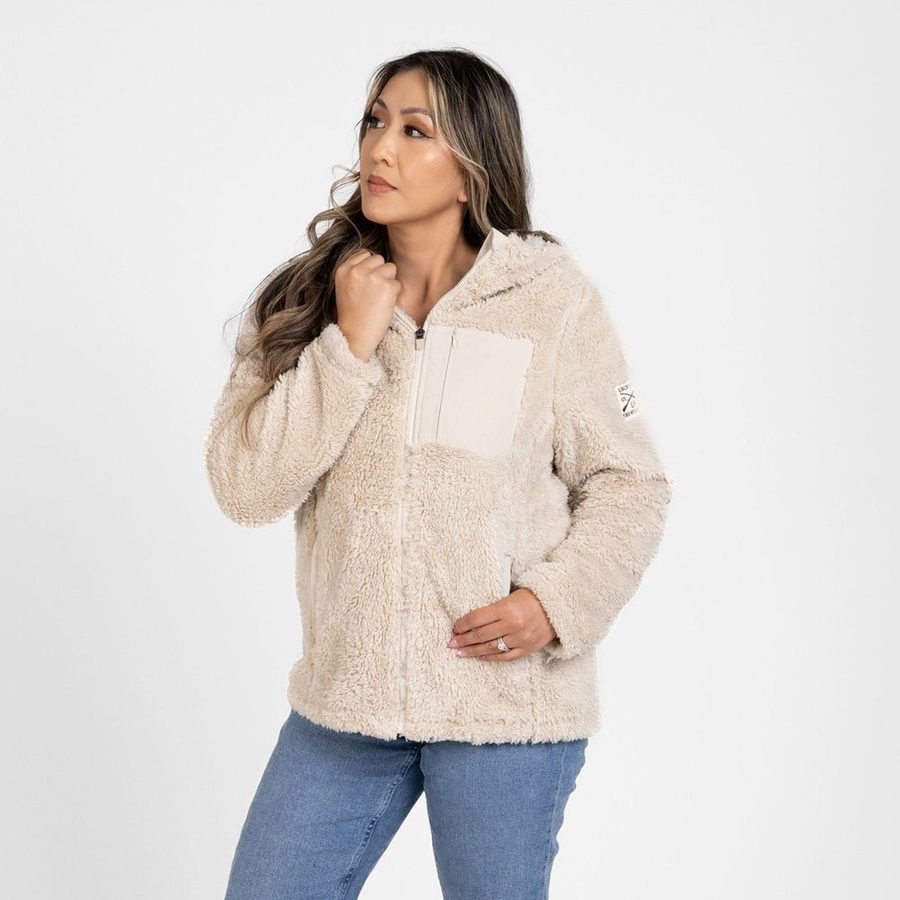 Grunt Style Women's Standard Issue Sherpa Fleece - Desert Sand