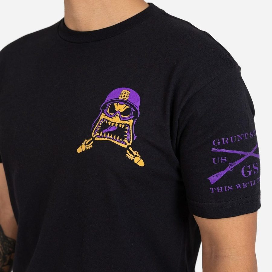 Grunt Style Night Raid Before Christmas T-Shirt - Black