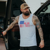 Grunt Style Men's Ammo Flag Tank - White tanks