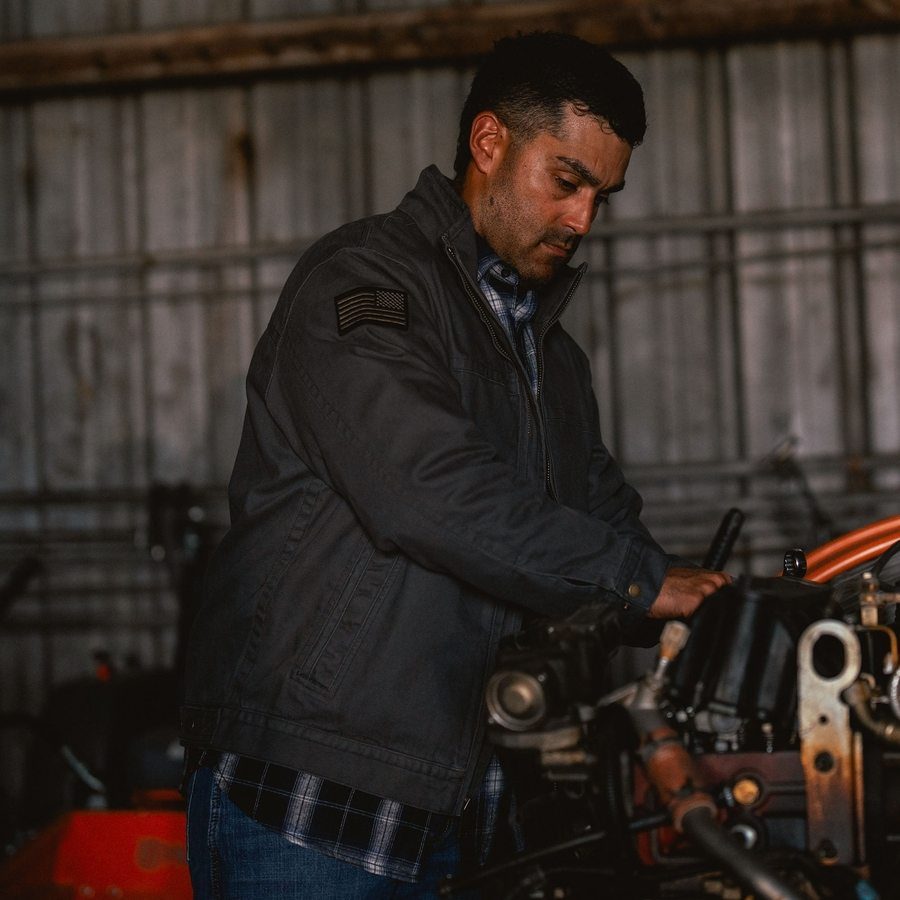 Grunt Style Field Jacket - Charcoal