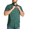 Grunt Style Grinch Grows Button Down