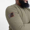 Thermal Henley - Military Green