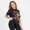 Women's I Drive Stick Boyfriend Fit T-Shirt - Black