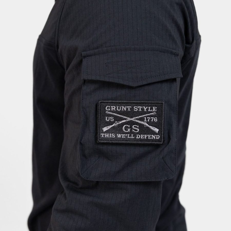 Grunt Style Men's Operator Shirt - Black