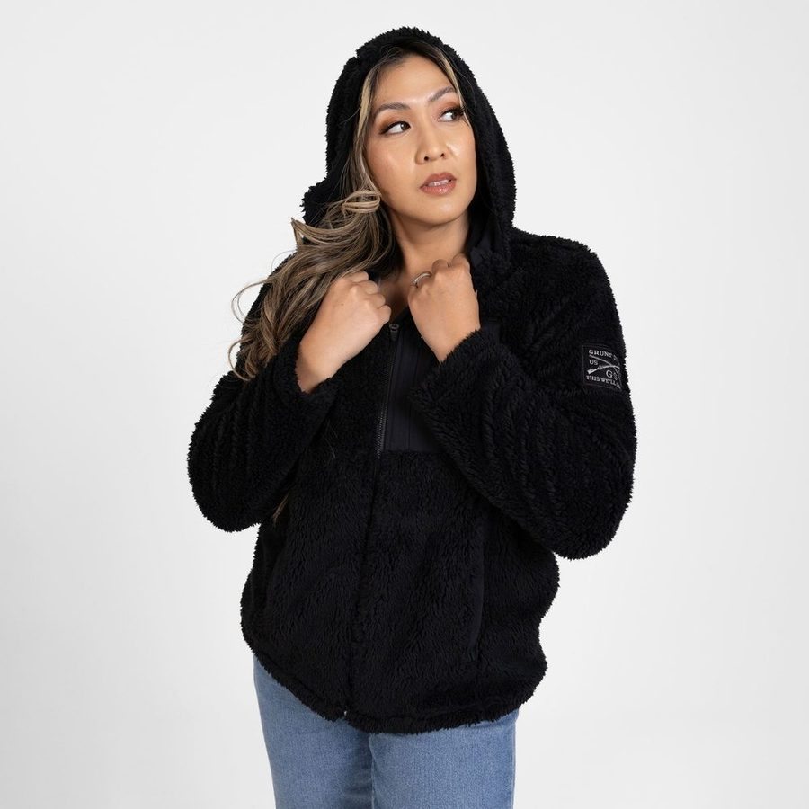 Grunt Style Women's Standard Issue Sherpa Fleece - Black