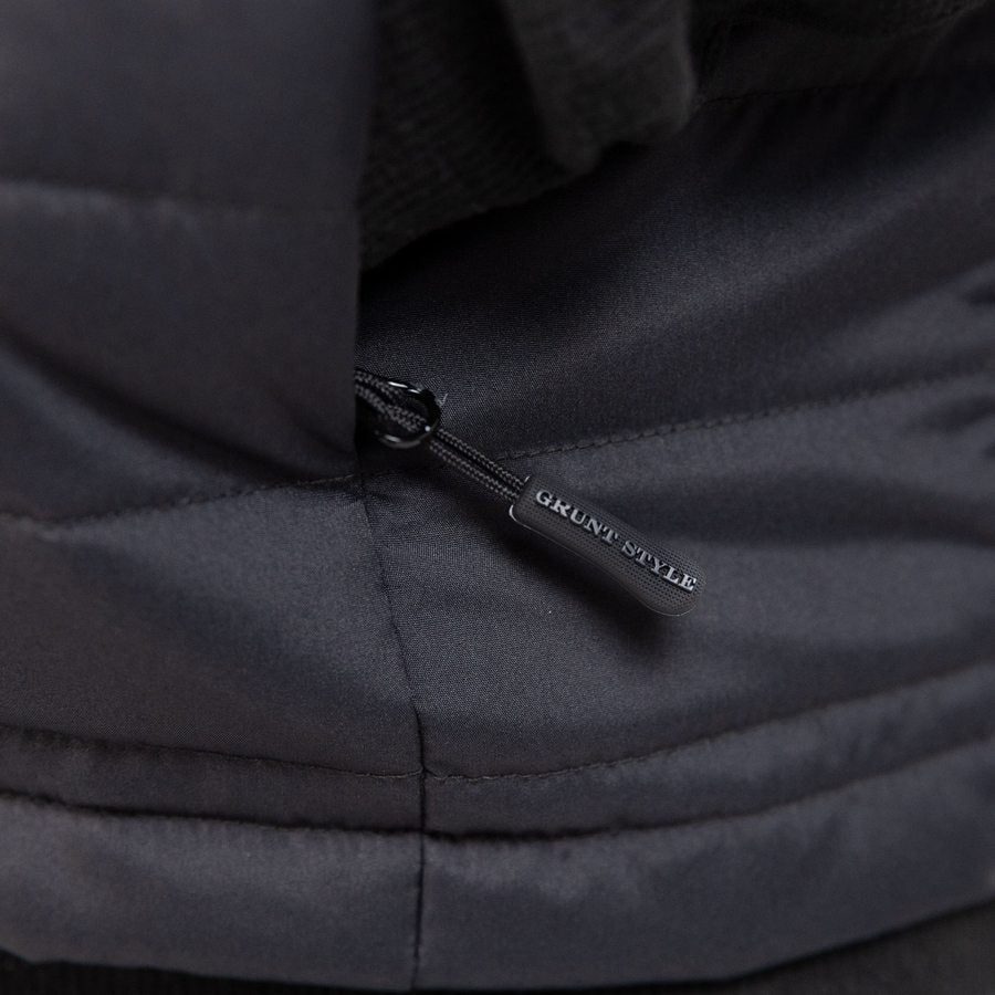 Grunt Style Men's Quilted Vest - Black