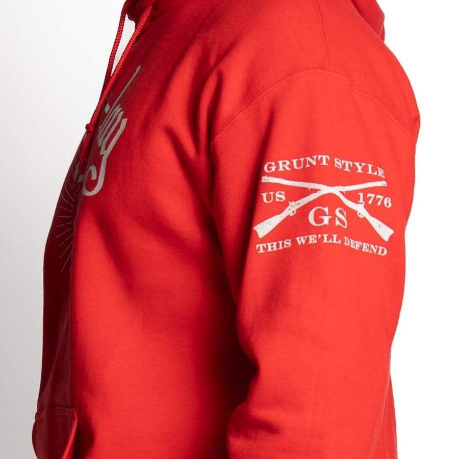 Grunt Style Fra-gee-lay Hoodie - Red