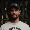 Grunt Style Camo Stacked Logo Mesh Hat - Black