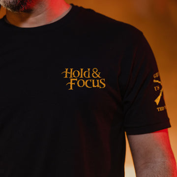 Hold and Focus T-Shirt - Black