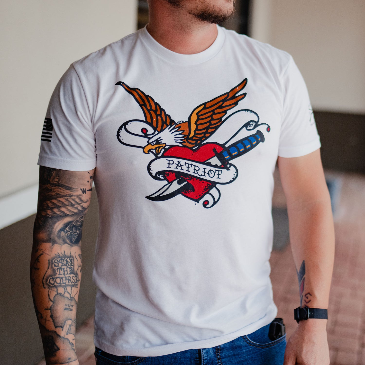 Patriotic Apparel for Men - Patriot T-Shirt 