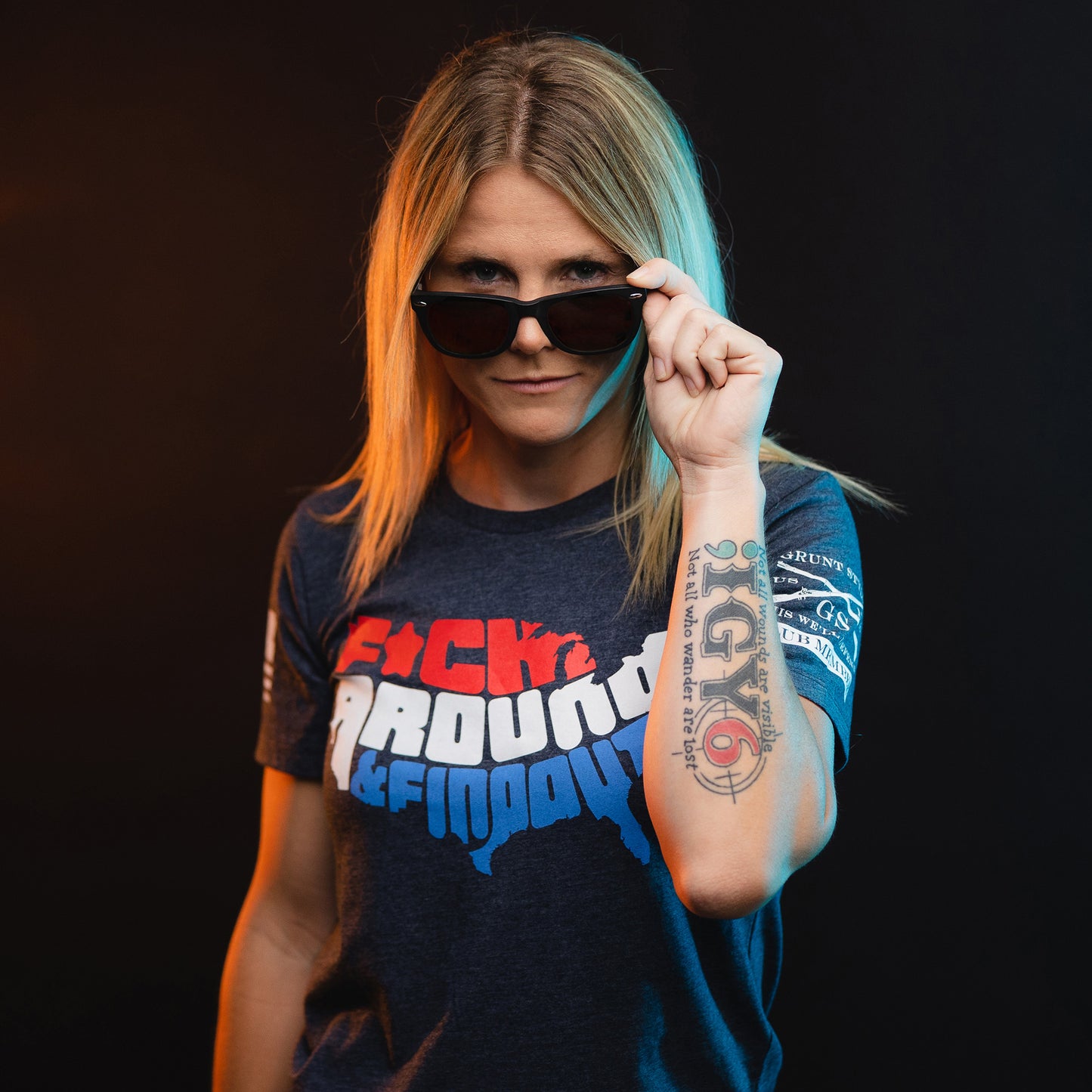 Patriotic Tee - Fuck around and find out 