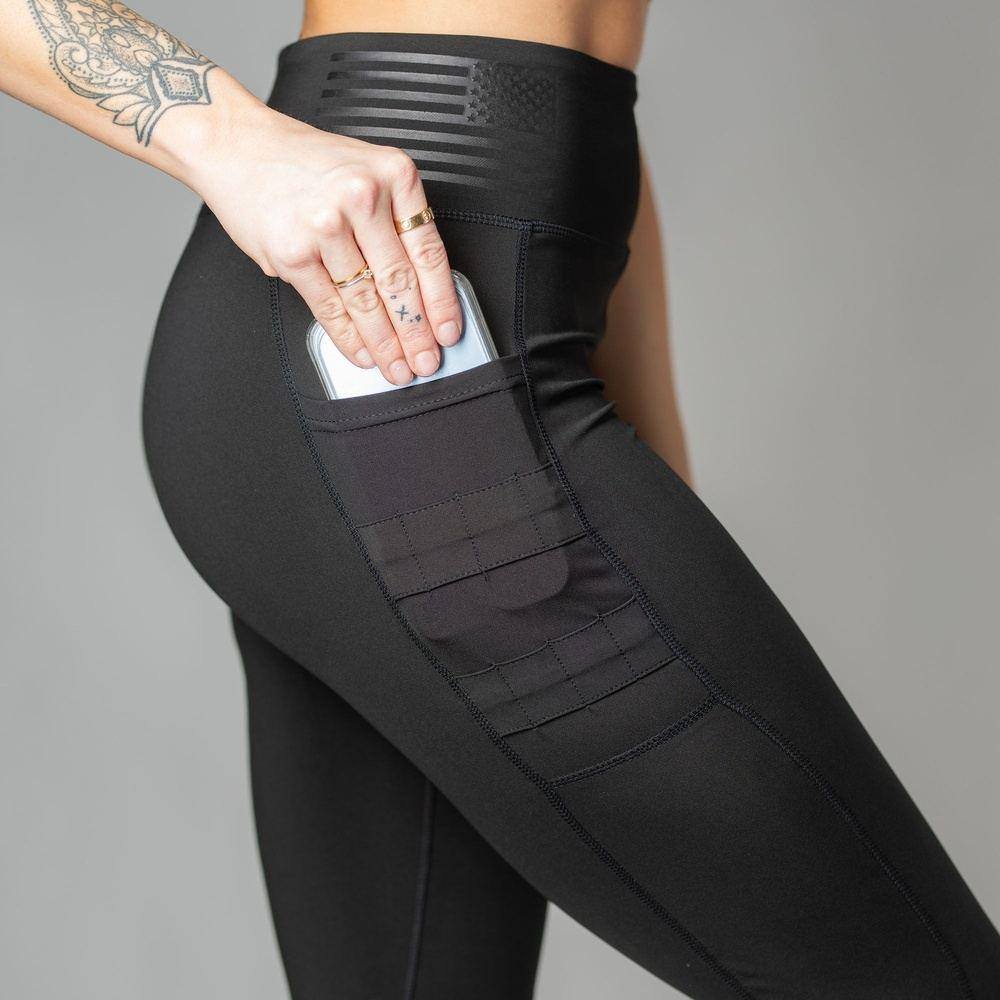 Ridgecut Toughwear Pants Womens S Black Work Utility Leggings