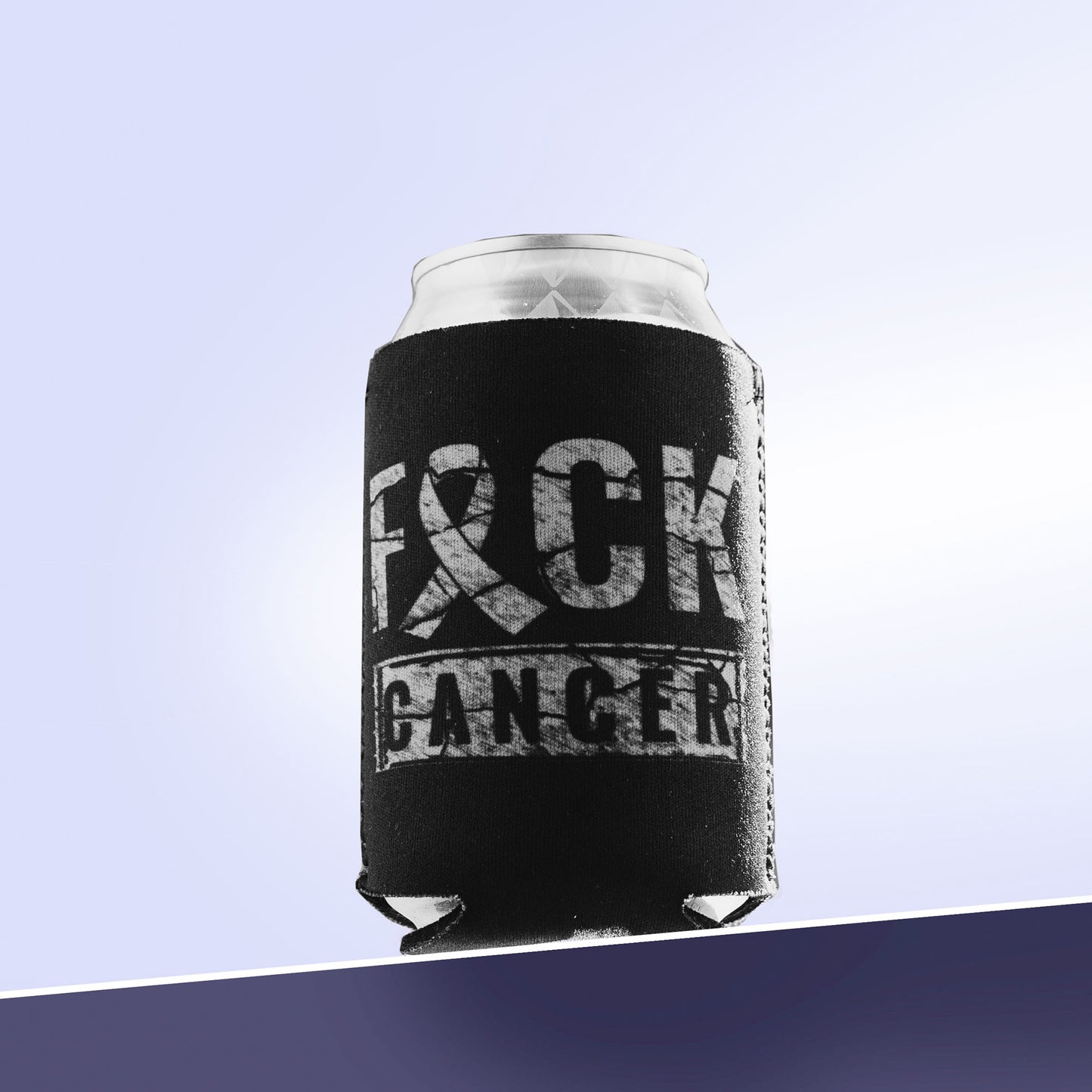 F Cancer Beer Sock Drink Insulator 