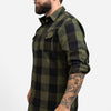 Grunt Style Men's GS Plaid Flannel - Green