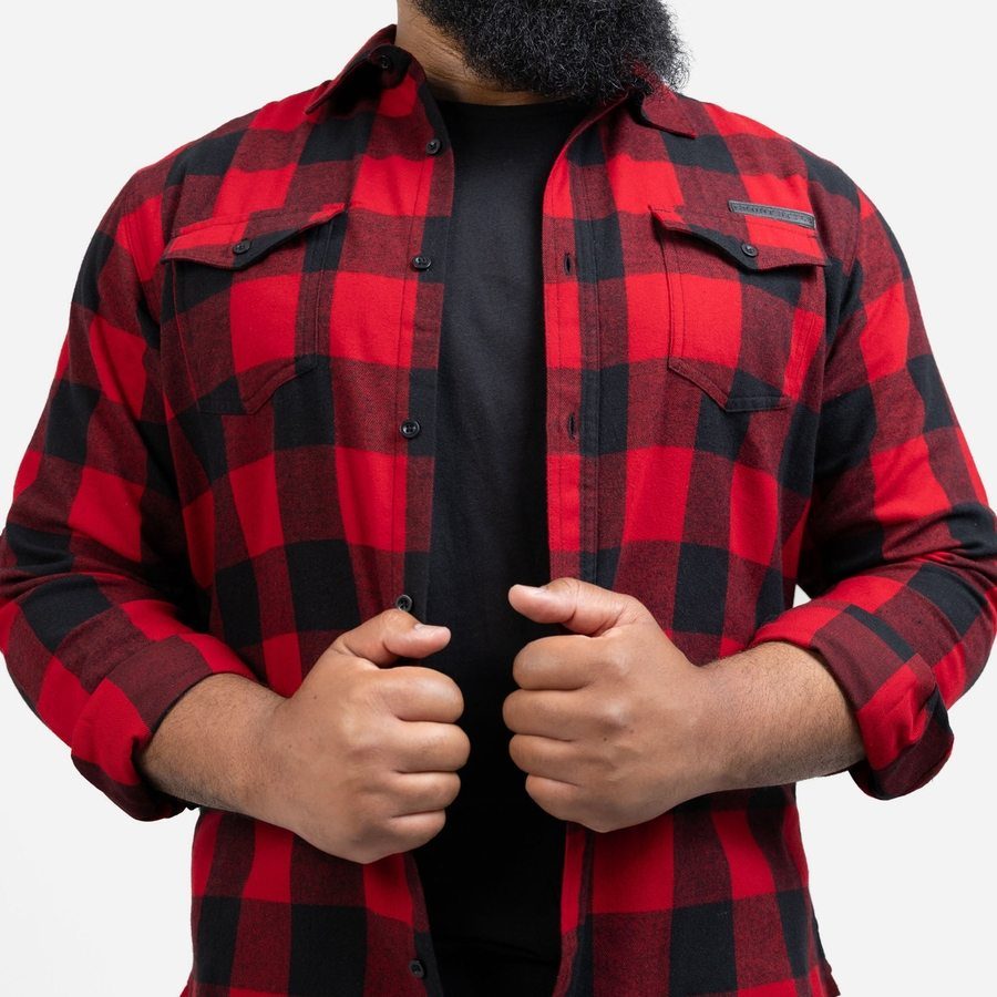Men's Plaid Flannel - Buffalo