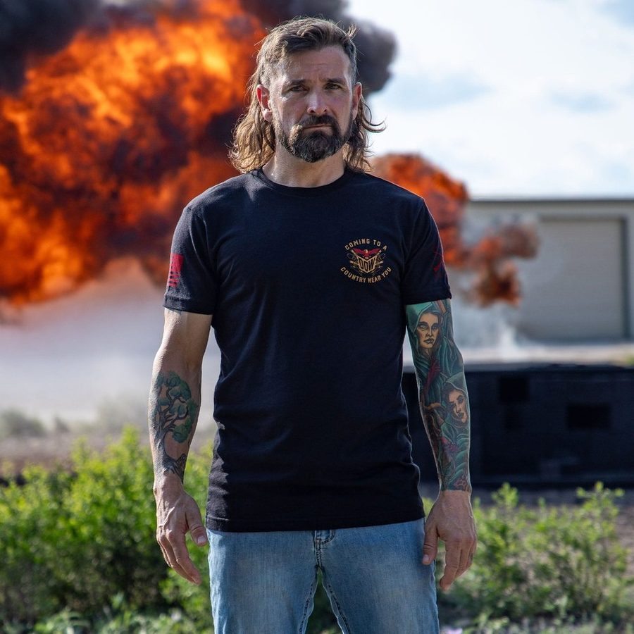 Grunt Style Department Of War T-Shirt - Black