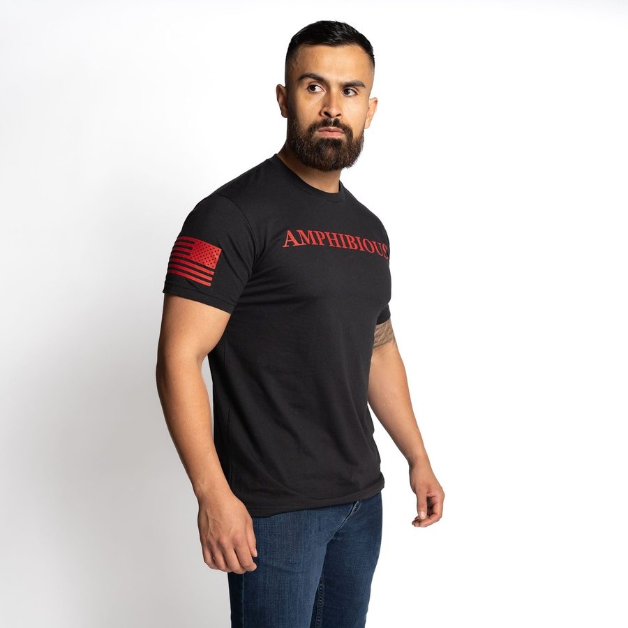 Grunt Style Amphibious Defined T-Shirt - Black 