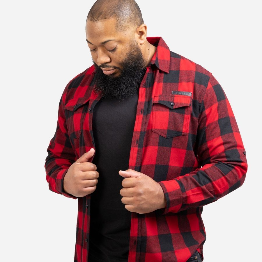 Plaid Flannel Shirt - Buffalo Plaid – Grunt Style, LLC