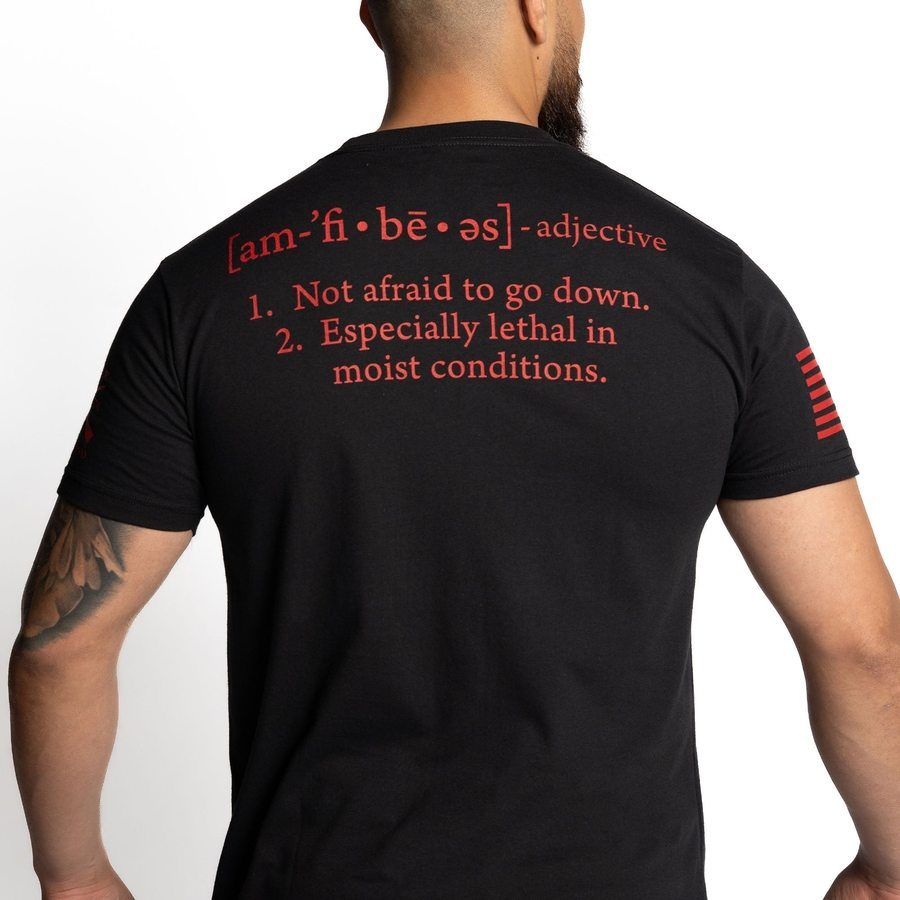 Grunt Style Amphibious Defined T-Shirt - Black 