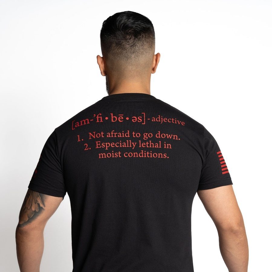 Grunt Style Amphibious Defined T-Shirt - Black 