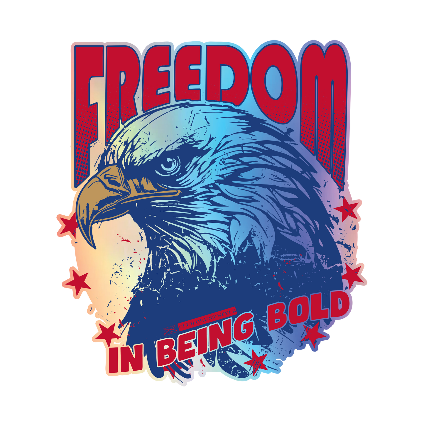 2024 February Club Sticker - Freedom in Being Bold