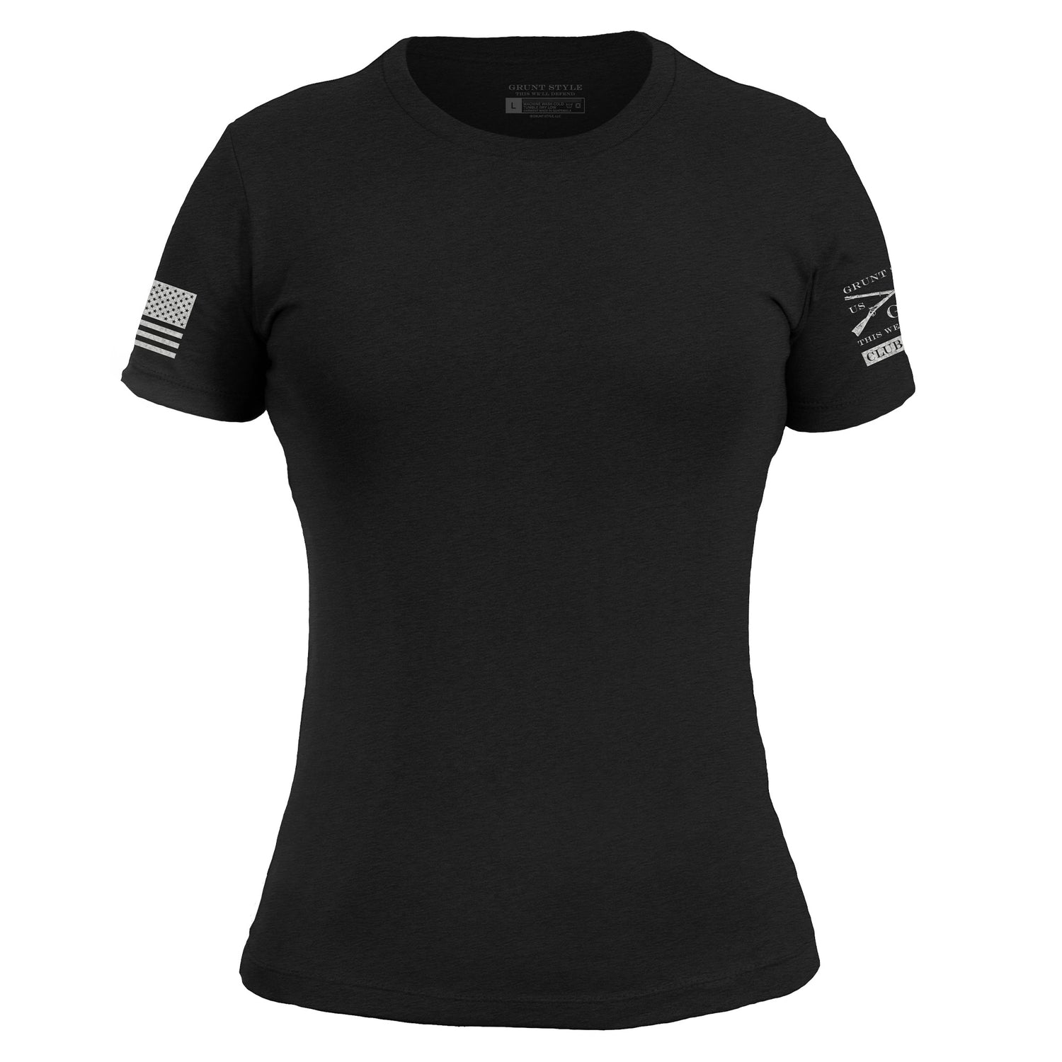 Club Shirt - Women's Black T-Shirt 