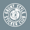 December 2025 Grunt Style Sticker Club