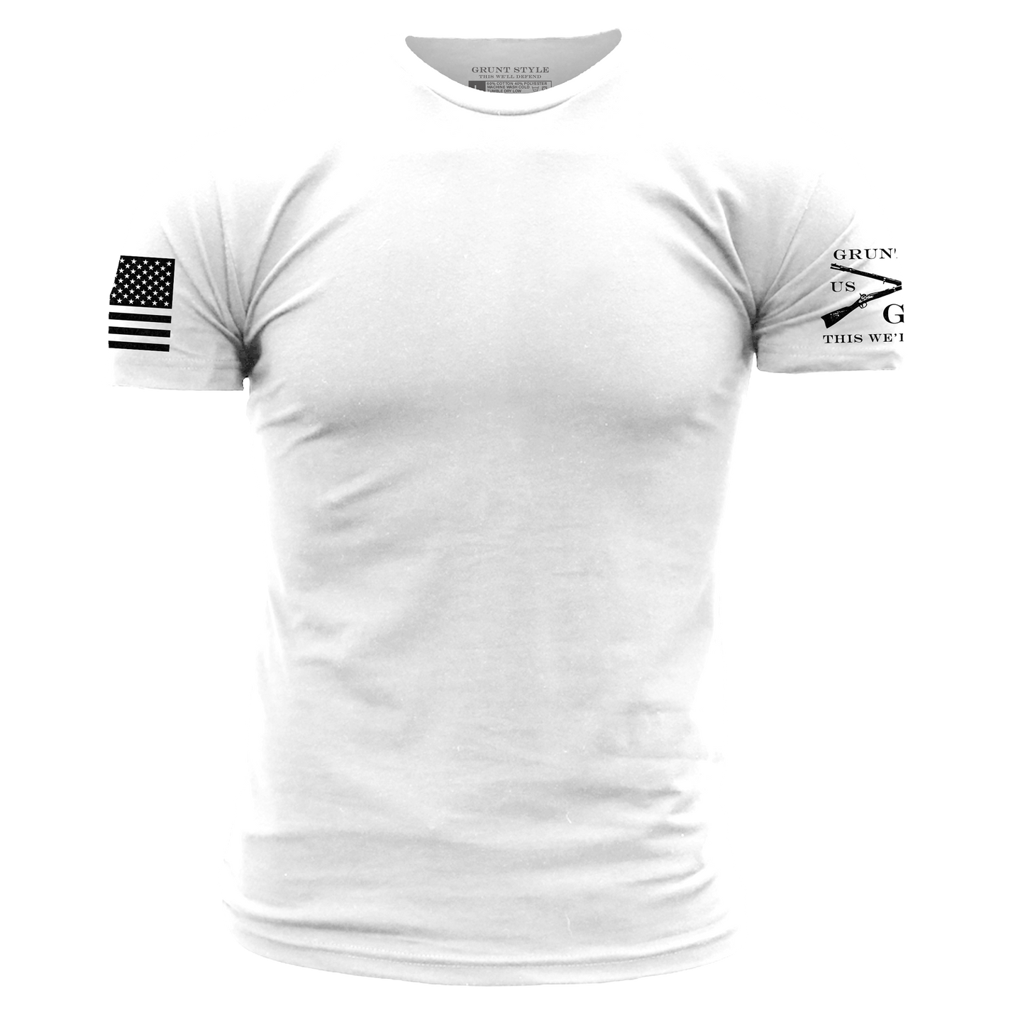 Patriotic T-Shirt - Basic White 