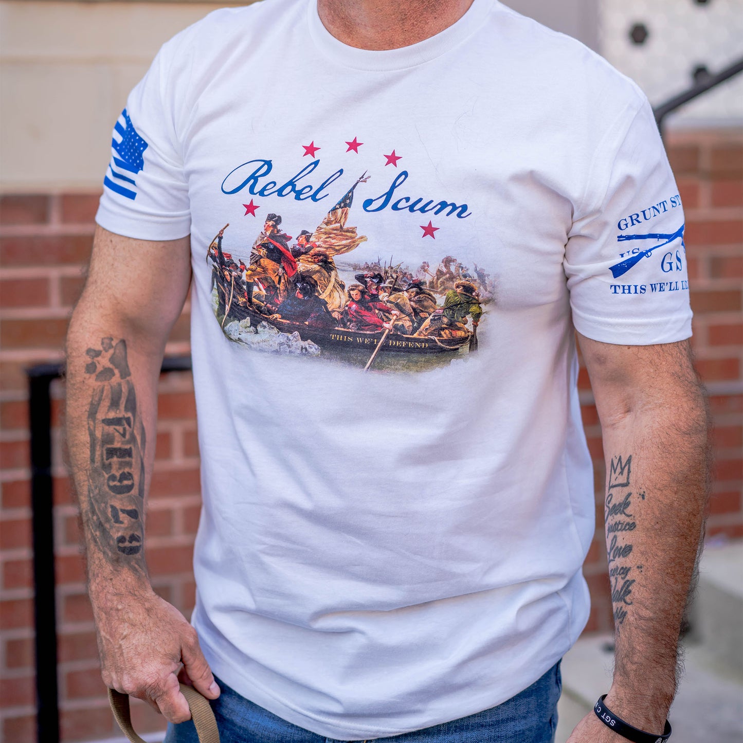 American Inspired T-Shirt - Rebel Scum 