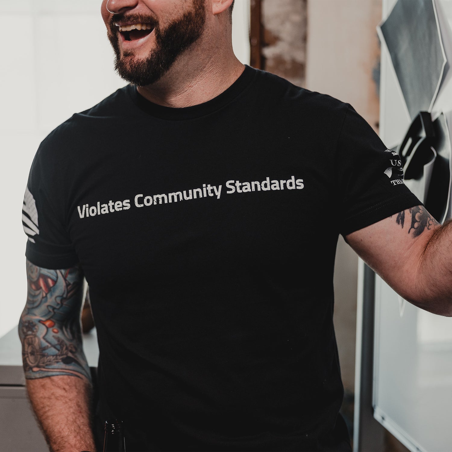 Violates Community Standards Funny T-Shirt 