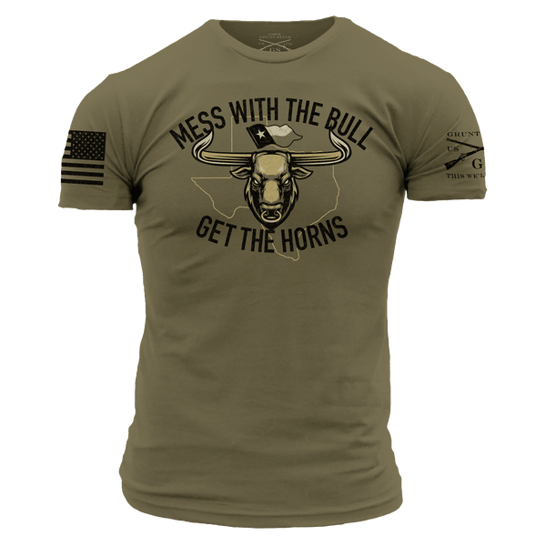 visit the fort hood retail store for the mess with the bull exclusive tee