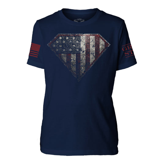 Youth Super Patriot 2.0 T-Shirt - Midnight Navy