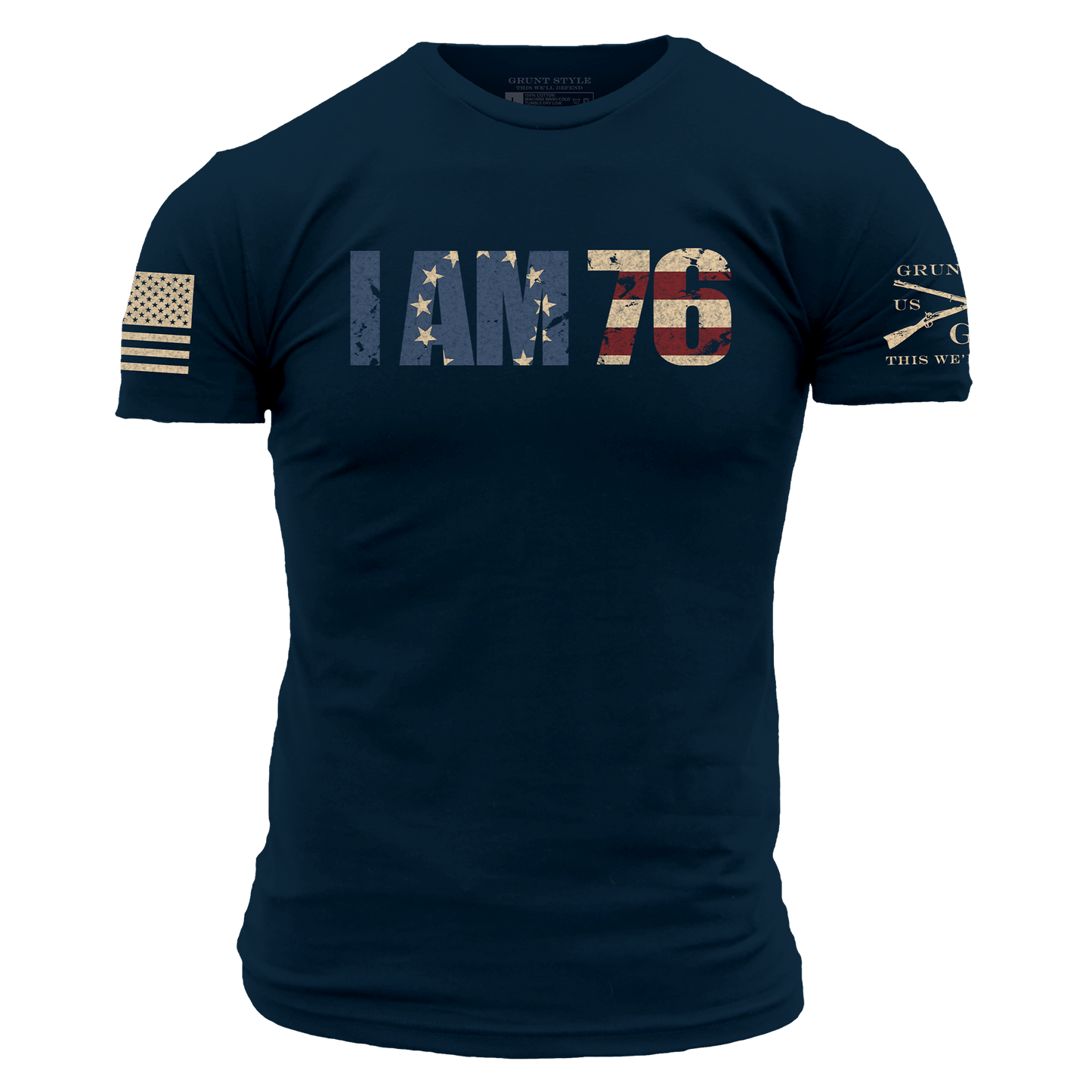 Patriotic T-Shirt - I Am 76