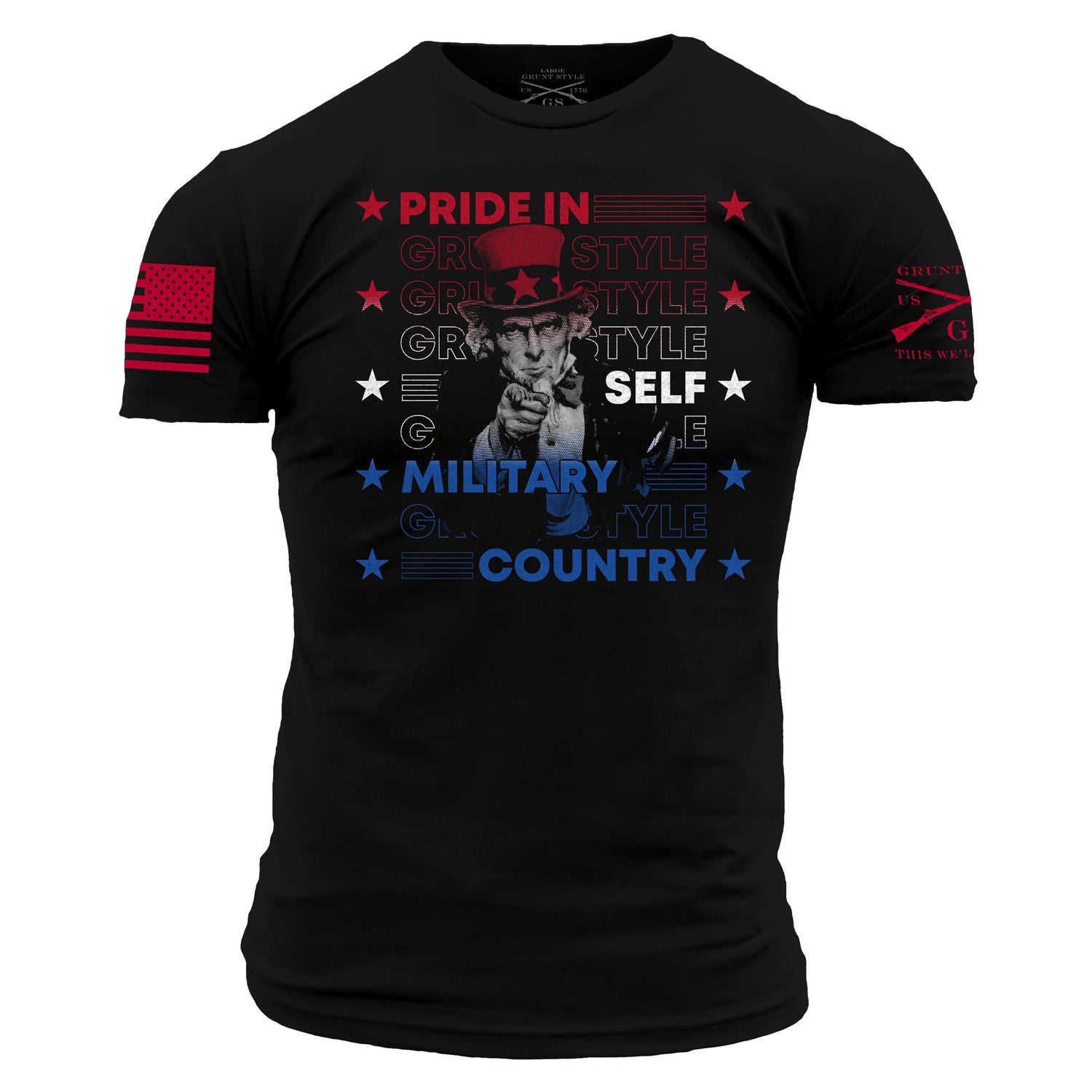Patriotic T-Shirt - Uncle Sam Mission 