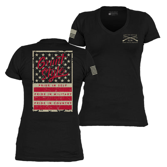 Stars and Bars - Patriotic Tops for Women
