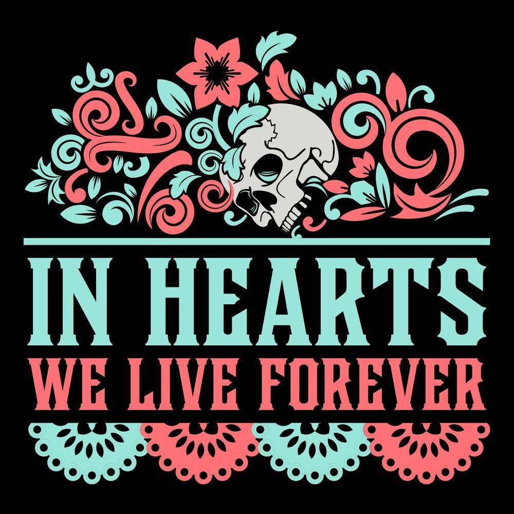 LLC Grunt We Hearts Muertos de Shirt - Dia Live Forever – In Style,