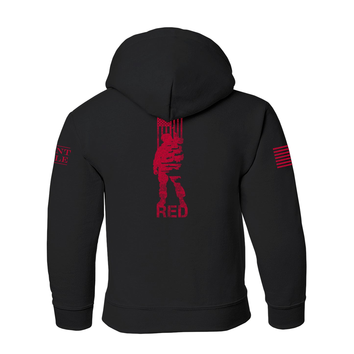 Military Sweatshirt for Kids - RED 