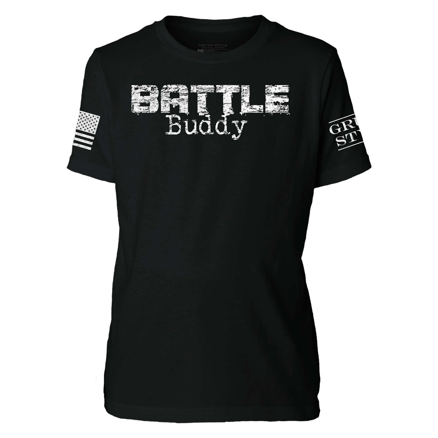 Youth Battle Buddy T-Shirt - Black