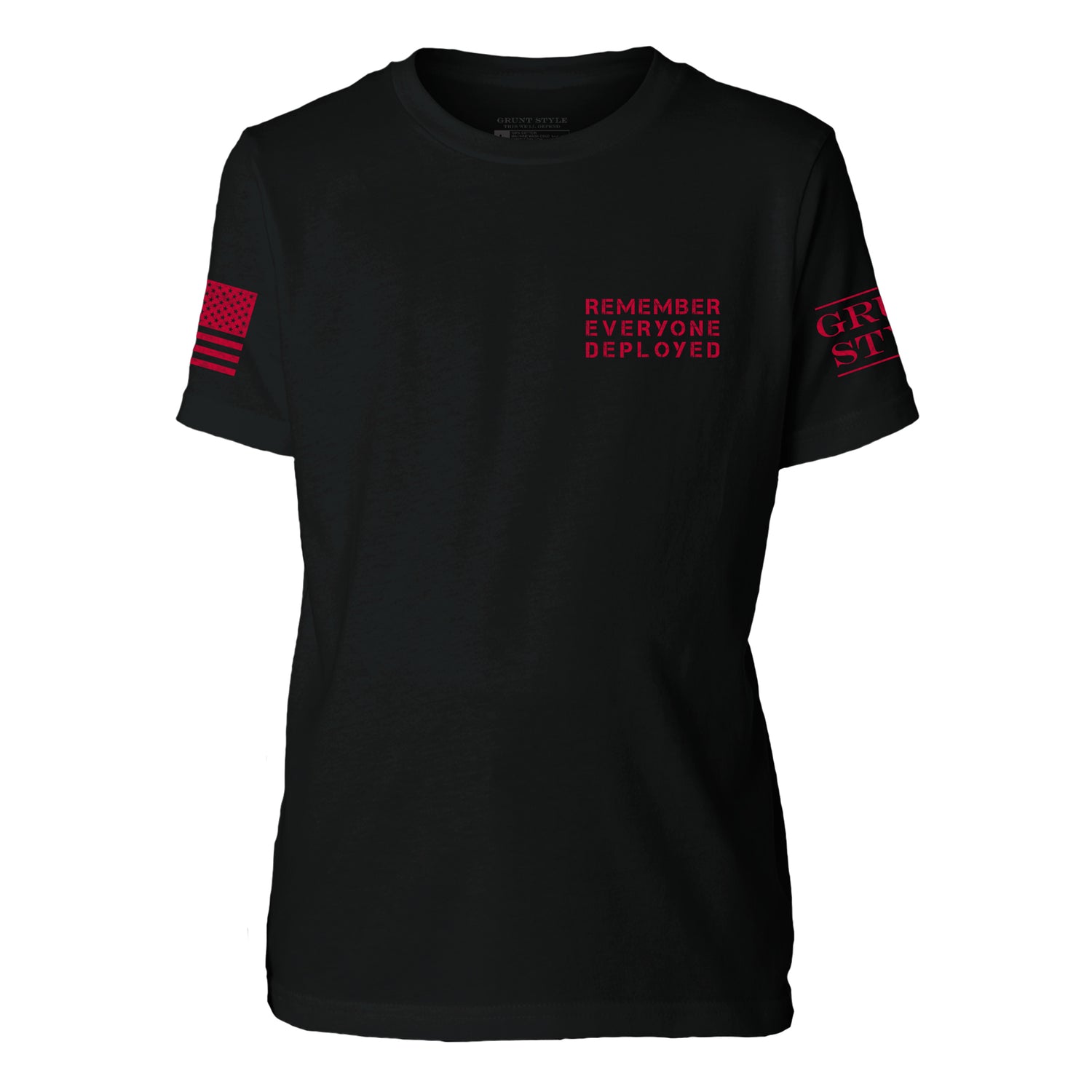Military Shirt - Youth  - Remember Everyone Deployed 