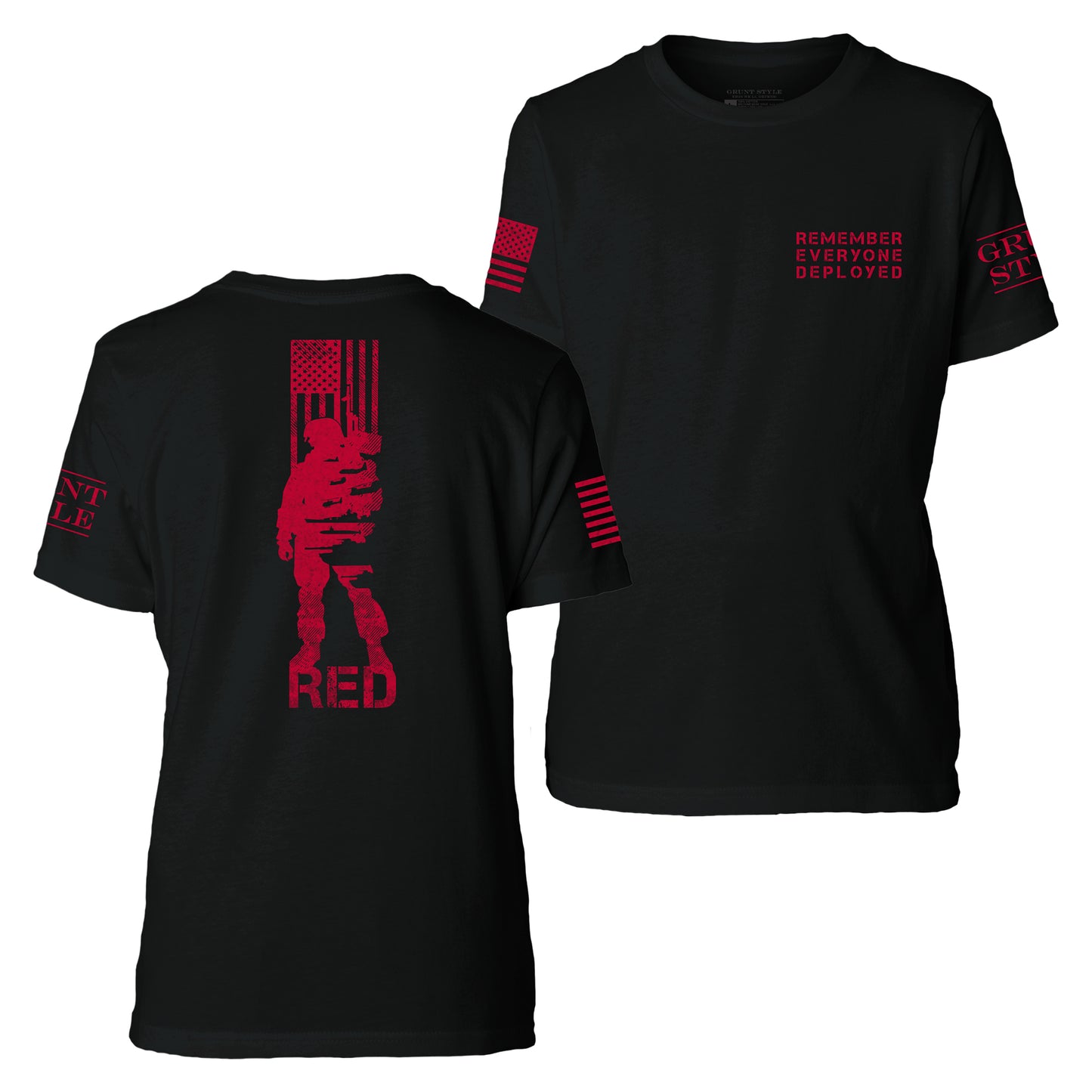 Military Shirt for Kids - Remember Everyone Deployed 