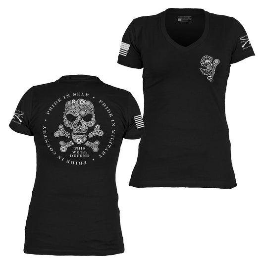 Patriotic Shirt - Death Paisley 