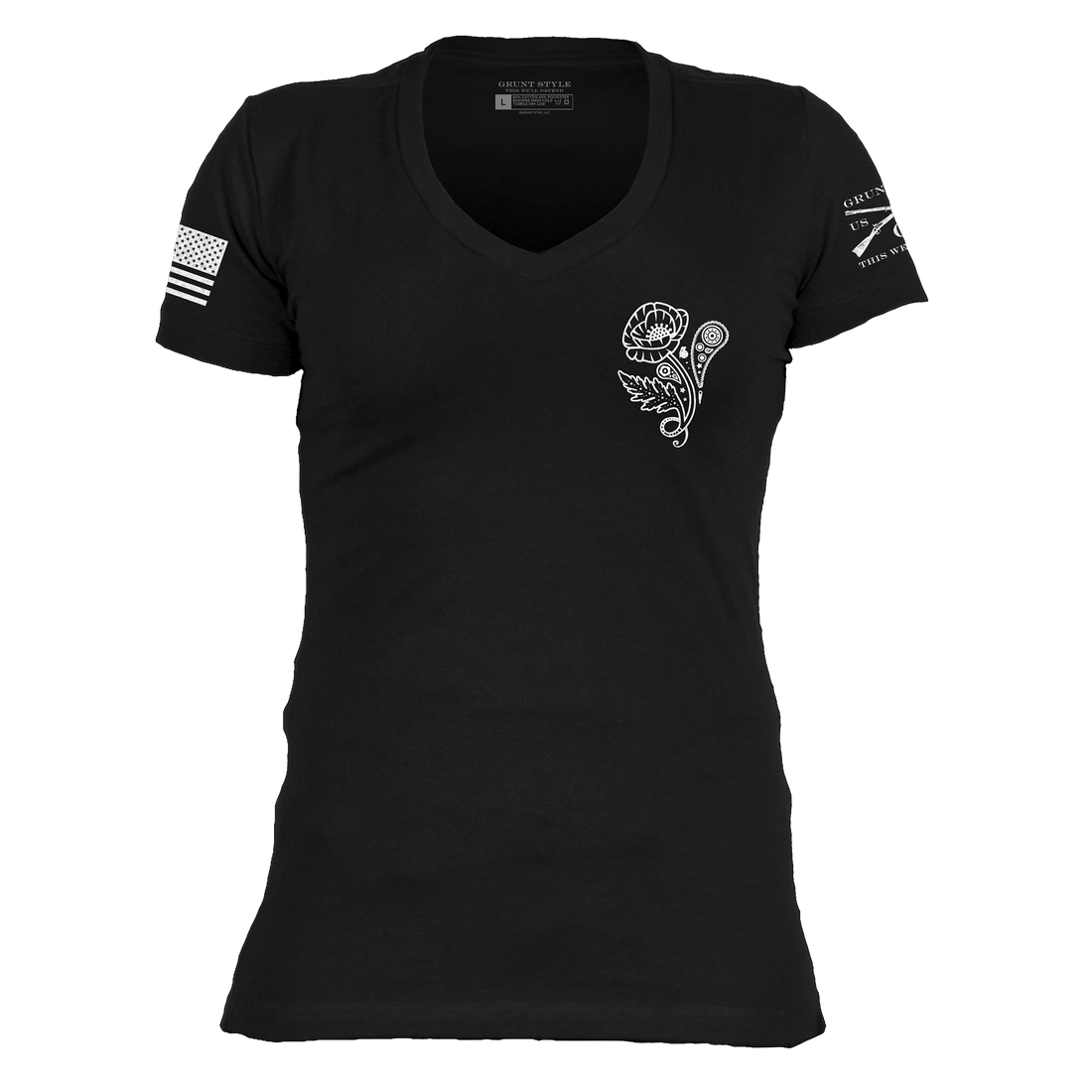 Patriotic Shirt for Women - Death Paisley